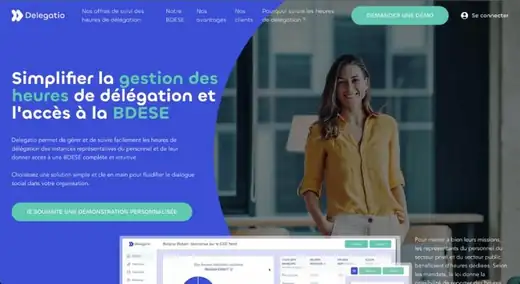 Page d'accueil Delegatio